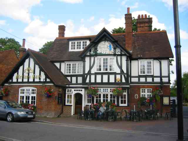 SU9993 : The Merlins Cave Pub at Chalfont St Giles