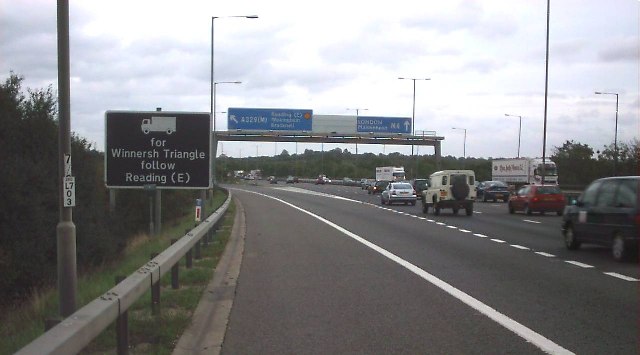 M4 Motorway Map