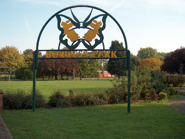 burgess park outline