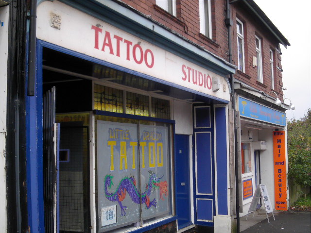 Tattoo Shop on Old Durham Road \u00a9 MSX cc-by-sa\/2.0 :: Geograph Britain and Ireland
