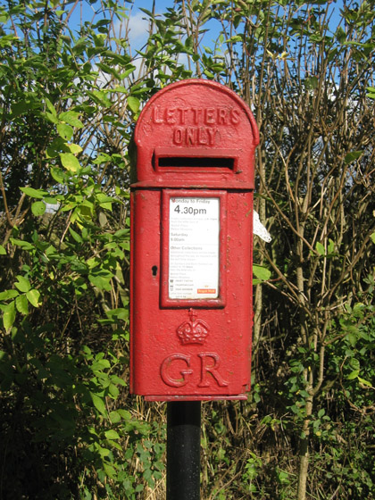 letterbox. SK7918 : Postman Pat letterbox