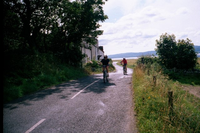 Cycling Round Arran At Imachar Paul Birrell Geograph Britain And