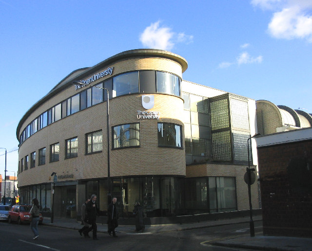 Offices for London Region of the Open University in Hawley Crescent, Camden