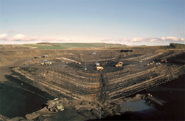 Open Cast Mining James Allan Cc by sa 2 0 Geograph Britain And Ireland