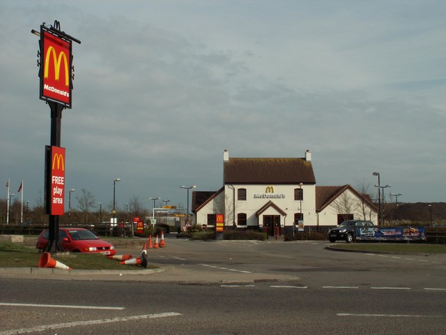 Fist mcdonalds location