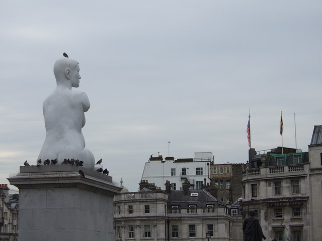 Statue of Alison Lapper in Trafalgar Square