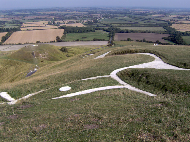 SU3086 : Uffington White Horse and Dragon Hill