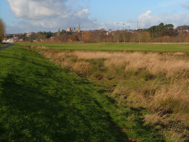 Flood Relief Channel Exeter Derek Harper Cc By Sa Geograph