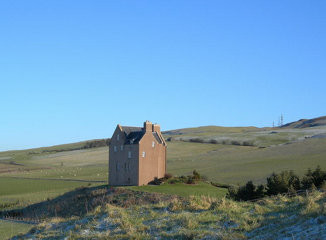 Dunduff Castle © Mary And Angus Hogg Cc-by-sa/2.0 :: Geograph Britain ...