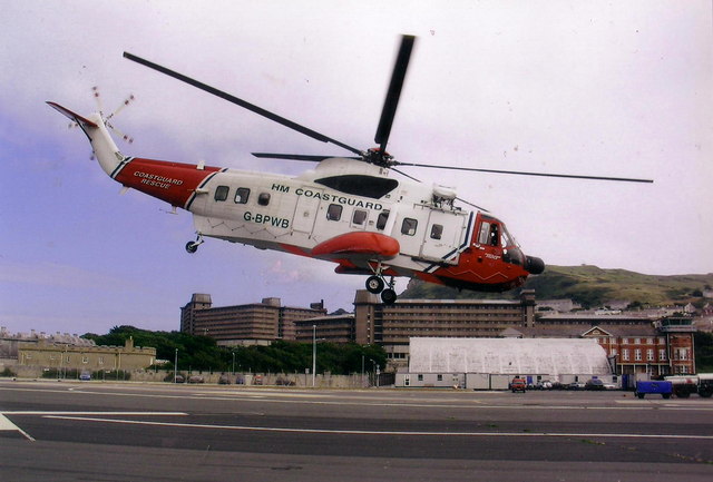 Uk Coastguard Helicopter