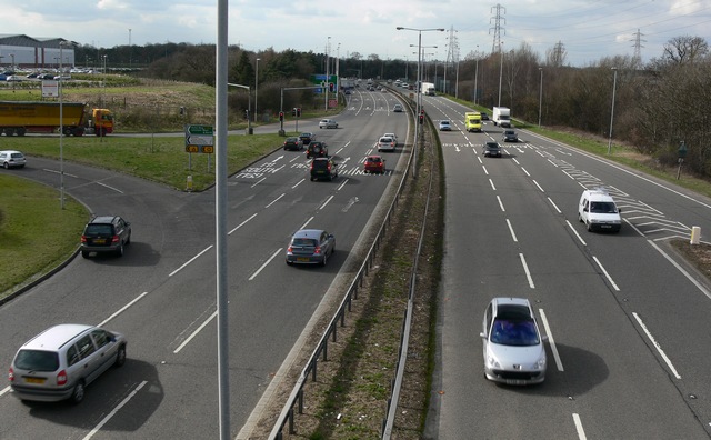 Busy Motorway