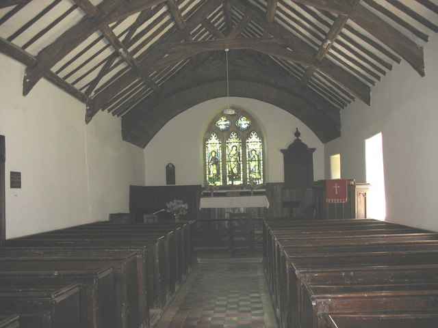 The Interior Of Eglwys Eric Jones Geograph Britain And Ireland