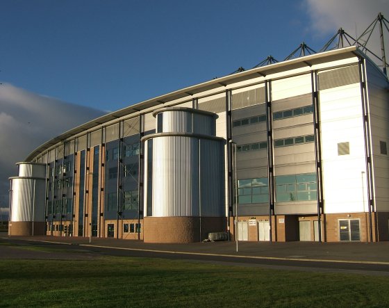 The stadium has also been used for youth internationals, and Scotland U21 rugby internationals. It replaced the previous town centre stadium, Brockville 