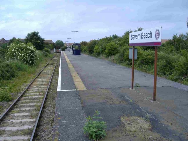 Severn Beach railway
                        station