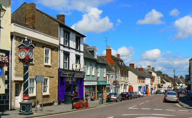 A view along Cricklade High Street © Brian Robert Marshall  