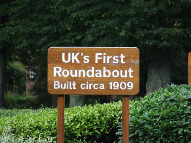 Uk Roundabout Sign