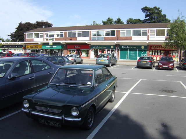 Parade Of Shops In Holmes Chapel © Jonathan Billinger Geograph