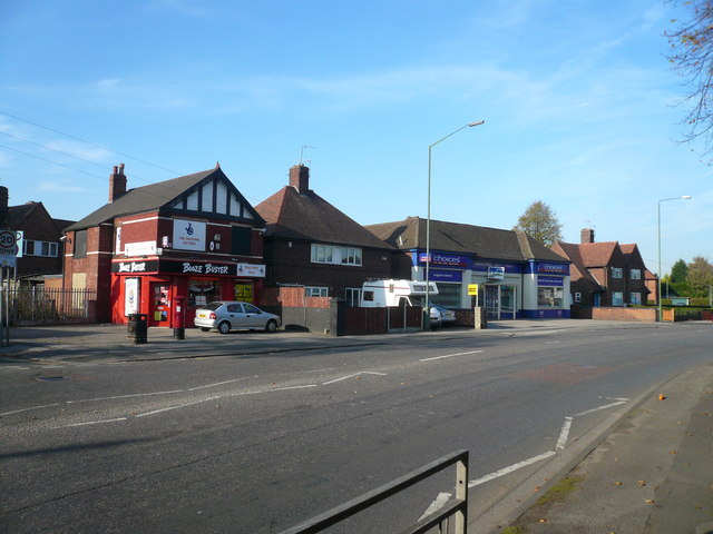 Bulwell Layton Road Junction With Alan Heardman Cc By Sa