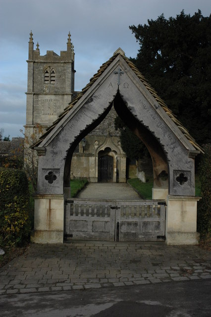 Lych Gate, Great Witcombe © Philip Halling :: Geograph Britain And Ireland