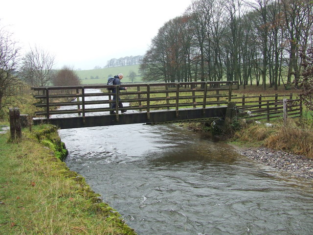 Pennine Way Footbridge Over The River Roger Nunn Cc By Sa 2 0