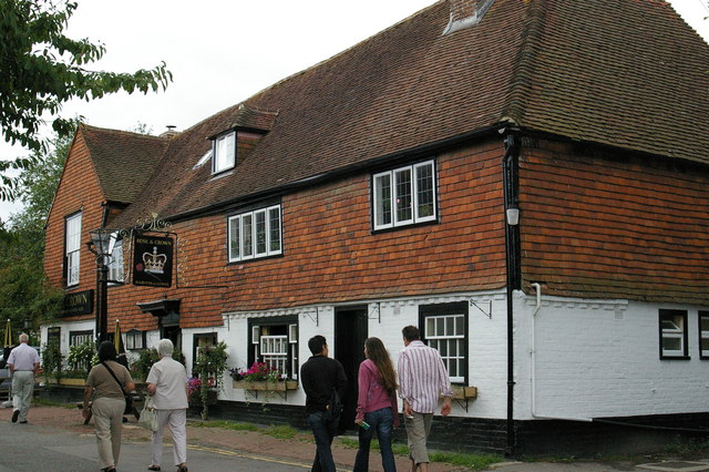 Tq Rose And Crown Burwash Taken  Years Ago Near To Burwash East