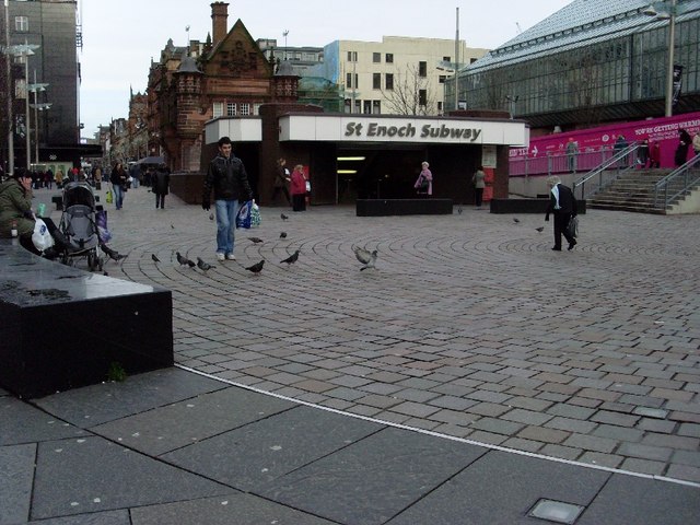 St Enoch Square © Stephen Sweeney Geograph Britain And Ireland