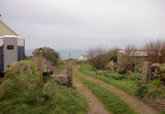 Footpath To Gurnards Head Philip Pankhurst Cc By Sa 2 0 Geograph