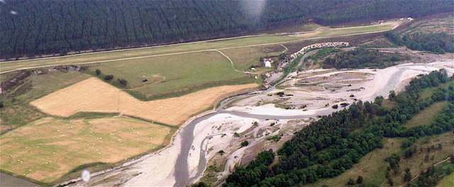 Braided Channels River Feshie AlastairG Geograph Britain And Ireland