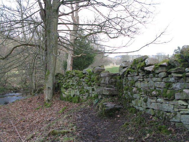 Stone Stile On The Path Between Mike Quinn Cc By Sa 2 0