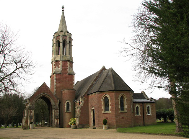 Chapel In The New Cromer Town Cemetery Evelyn Simak Cc By Sa