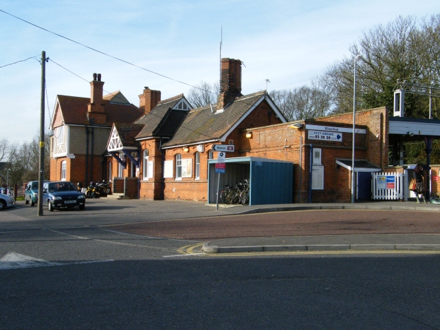 Wivenhoe Railway Station © Peter Rose :: Geograph Britain And Ireland