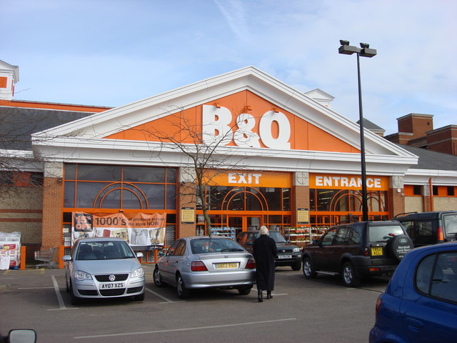 B & Q, Bury St Edmunds © Oxyman :: Geograph Britain And Ireland