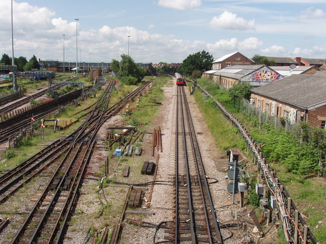 Piccadilly Line from Northfield Avenue © David Hawgood :: Geograph