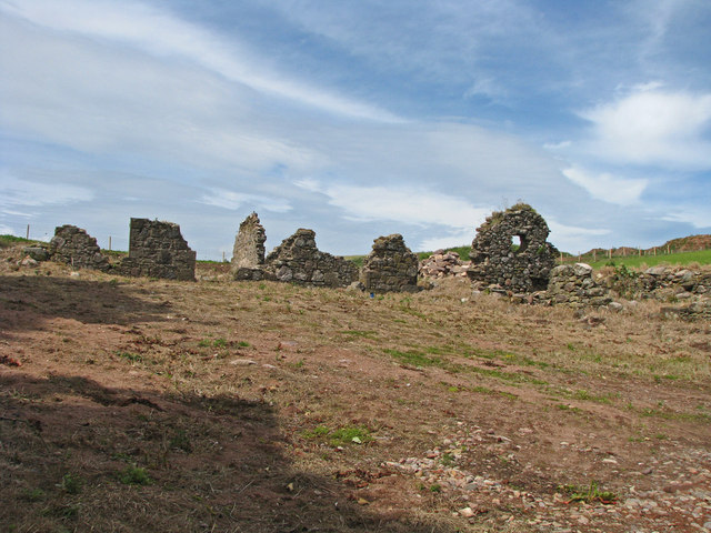 Ruined Stone Cottages C Michael Hogan Cc By Sa 2 0 Geograph