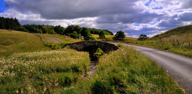 A Wharry Burn Bridge Robin Clark Geograph Britain And Ireland