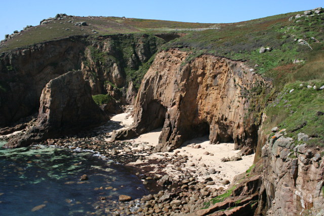 caves on beaches