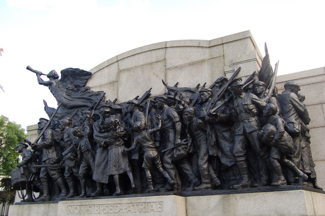 NZ2464 : The response, 1st world war memorial, Newcastle Upon Tyne