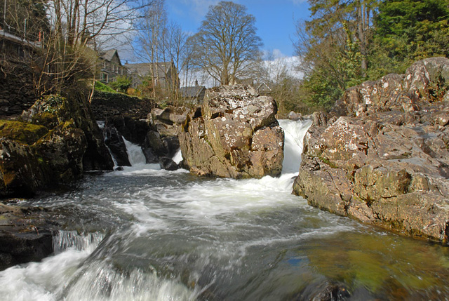 Betws Y Coed Waterfall © Dave Green Geograph Britain And Ireland