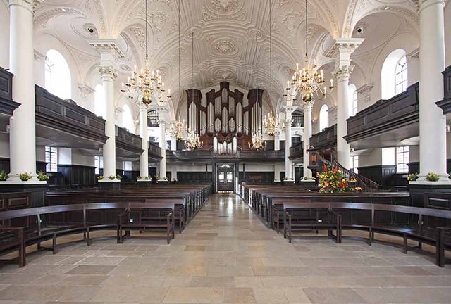 St Martin in the Fields, Trafalgar Square - West end
