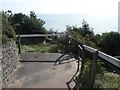 Bournemouth: truncated corner of zigzag path