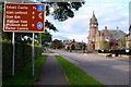 Sign Showing Interesting Places from Edzell