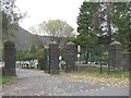 Entrance to Cymmer Cemetery