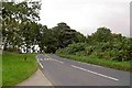 Bend ahead on Rudding Lane