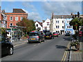 Main road through Glastonbury