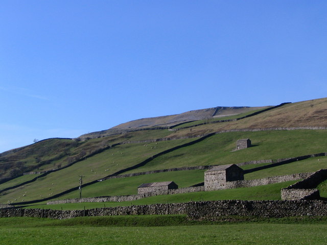Stone Barn at Muker in Swaledale