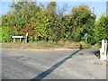 Junction of Valley Road with Manston Court Road