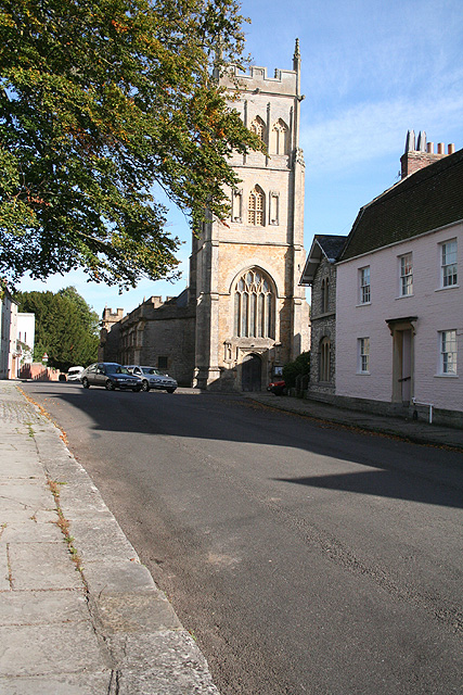 Langport: tower, All Saints church