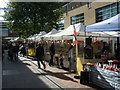 French market, in Canal walk