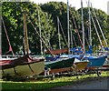 SK9208 : Boats at Whitwell Harbour by Mat Fascione