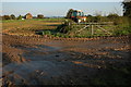 Muddy gateway, near Tickeridge Farm